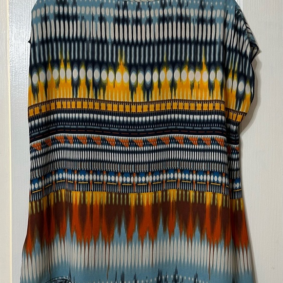 Emerge by oneworld Multicolored Blouse Size PXL - Picture 3 of 3